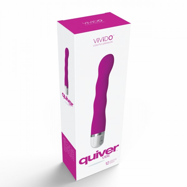 Vivido Quiver Mini Vibe Hot In Bed Pink